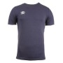 Maglia a Maniche Corte Uomo Umbro LOGO 64887U N84 Blu Marino