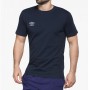 Maglia a Maniche Corte Uomo Umbro LOGO 64887U N84 Blu Marino