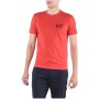 Maglia a Maniche Corte Uomo Armani Jeans 6ZPT52 PJ18Z C1451 Rosso