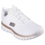 Scarpe da Donna per Camminare Skechers GRACEFUL GET CONNECTED 12615 WTRG Bianco