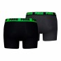 Boxer da Uomo Puma EVERRYDAY BASIC 701226387 018 2 Unità Verde Nero