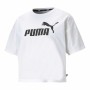 Maglia a Maniche Corte Donna Puma Bianco L