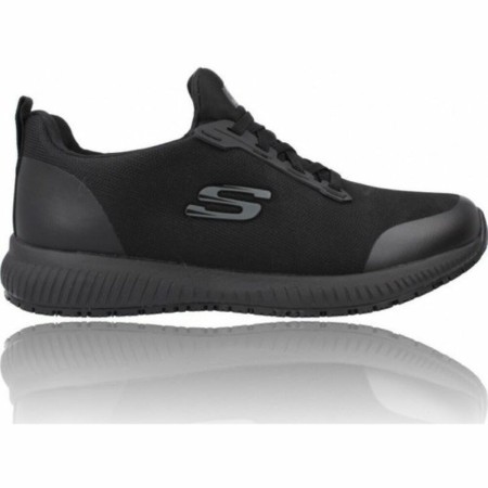 Scarpe Sportive da Donna Skechers SQUAD 77222EC BKRG Nero