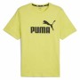 Maglia a Maniche Corte Uomo Puma ESS LOGO TEE 586667 66 Verde