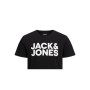 Maglia a Maniche Corte Uomo Jack & Jones JJECORP LOGO TEE 12151955 Nero