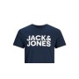 Maglia a Maniche Corte Uomo Jack & Jones JJECORP LOGO TEE 12151955 Blu Marino