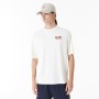 Maglia a Maniche Corte Uomo New Era WORDMARK OS TEE NEYYAN 60435536 Bianco