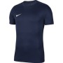 Maglia a Maniche Corte Bambino Nike Park VII BV6741 410 Blu Marino