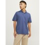 Polo a Maniche Corte Uomo Jack & Jones JPRBLUWILLIAM 12257315 Azzurro