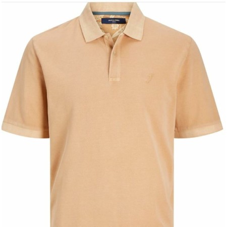 Polo a Maniche Corte Uomo Jack & Jones JPRBLUWILLIAM 12257315 Beige