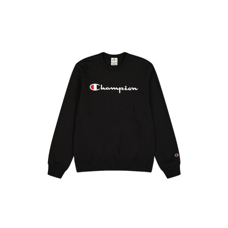 Felpa senza Cappuccio Uomo Champion CREWNECK SWEATSHIRT 220254 NBK Nero