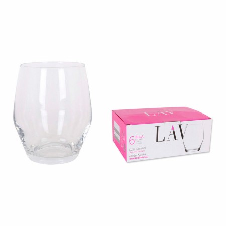 Set di Bicchieri LAV Ella 370 cc (ø 6,8 x 10 cm) (6 pcs)