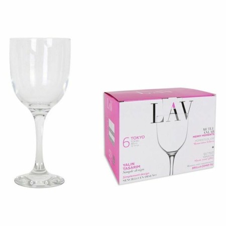 Set di Bicchieri LAV Tokyo (6 uds) (365 ml)