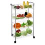 Carrello per Verdure Confortime Metallo 51 x 27 x 84 cm 4 Mensole