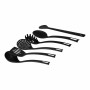 Set di Utensili da Cucina Quttin Quttin Nero (6 Unità) (6 pcs)