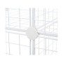 Scaffale Confortime Bianco 4 compartimenti Griglia 35 x 35 cm