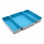 Set di Cestini Confortime Feltro 3 Pezzi 28 x 20,5 x 5,3 cm