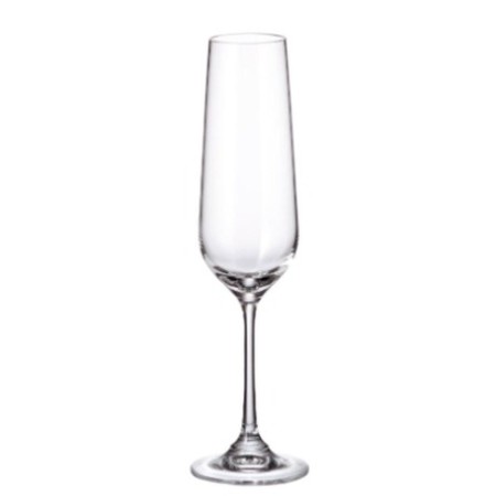 Set di Bicchieri Bohemia Crystal Sira 200 ml champagne 6 Unità