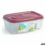 Portapranzo Rettangolare con Coperchio Dem 39582 Rettangolare 14,5 x 10 x 6 cm (24 Unità) (0,5 L) (14,5 x 10 x 6 cm)