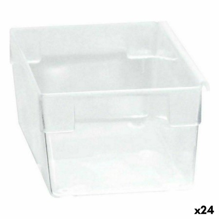 Scatola Multiuso Componibile Trasparente 15 x 8 x 5,3 cm (24 Unità)