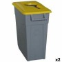 Secchio per Raccolta Differenziata Denox 65 L Giallo (2 Unità)