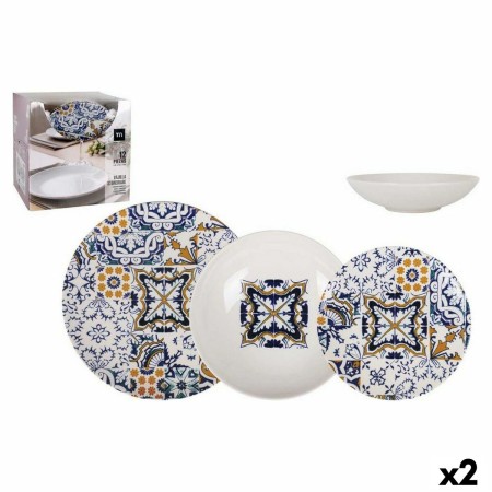 Set di Stoviglie Inde Luana (2 Unità)