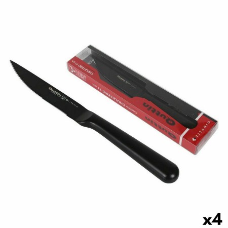 Coltello da Bistecca Quttin  Titanio 12 cm (4 Unità)