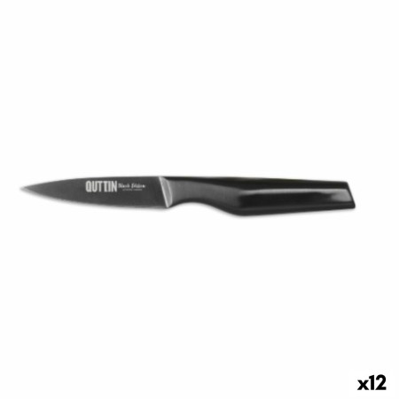 Coltello Spelucchino Quttin Black Edition 10,5 cm 1,8 mm (12 Unità)