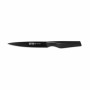 Coltello per Sbucciare Quttin Black Edition 13 cm 1,8 mm (8 Unità)