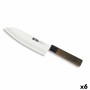 Coltello da Cucina Quttin Santoku Takamura 17 cm (6 Unità)