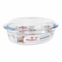 Casseruola con coperchio Quttin 63095 Vetro 33 x 20 x 13 cm (3L + 1L)