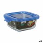 Porta pranzo Quttin  Azzurro 12 x 12 x 5,3 cm (12 Unità)