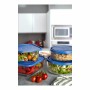 Porta pranzo Borgonovo Igloo Azzurro 2,2 L (6 Unità) (Ø 22cm)