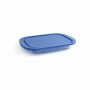 Porta pranzo Borgonovo Igloo Azzurro Rettangolare 800 ml 26 x 18,5 x 3,4 cm (12 Unità) (26 x 18,5 x 3,4 cm)