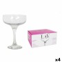 Set di Bicchieri LAV Misket Cristallo 235 cc champagne (4 Unità)