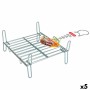 Grill Algon  Doppia Zincato 25 x 25 cm (5 Unità)