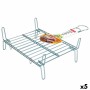 Grill Algon  Doppia Zincato 25 x 30 cm (5 Unità)