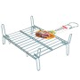 Grill Algon  Doppia Zincato 25 x 30 cm (5 Unità)