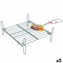 Grill Algon  Doppia Zincato 30 x 30 cm (5 Unità)