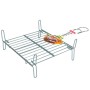 Grill Algon  Doppia Zincato 30 x 30 cm (5 Unità)