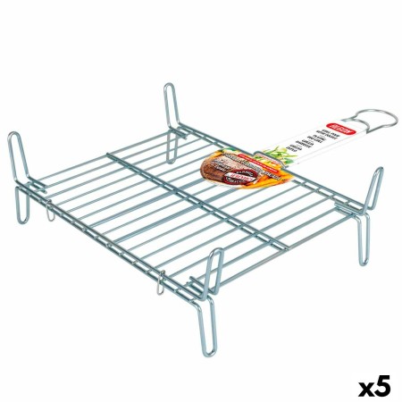 Grill Algon  Doppia Zincato 30 x 35 cm (5 Unità)