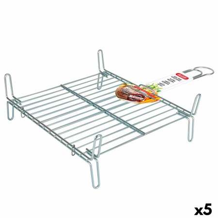 Grill Algon  Doppia Zincato 35 x 35 cm (5 Unità)