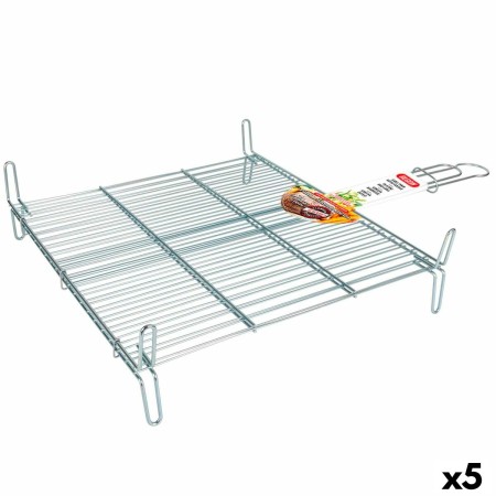 Grill Algon  Doppia Zincato 45 x 50 cm (5 Unità)