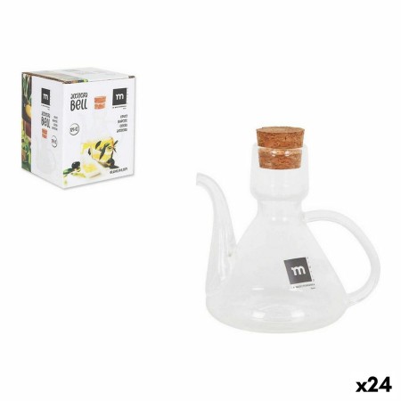 Oliera La Mediterránea Bell Vetro Borosilicato Con coperchio Silicone (24 Unità) (125 cc)