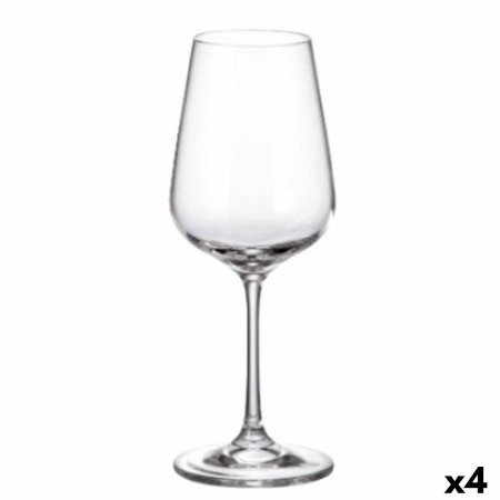 Set di Bicchieri Bohemia Crystal Sira 360 ml Bianco 6 Pezzi 6 x 8 x 22 cm (6 Unità) (4 Unità)