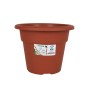 Vaso Dem Greentime Rotonda Marrone ø 20 x 15,75 cm (12 Unità)