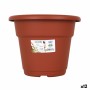 Vaso Dem Greentime Rotonda Marrone ø 22 x 17,5 cm (12 Unità)