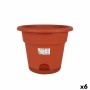 Vaso con Piatto Dem Greentime Marrone ø 35 x 28,5 cm (6 Unità)