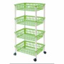 Carrello per Verdure Tontarelli Mito 4 Verde 40 x 29 x 18 cm (12 Unità)