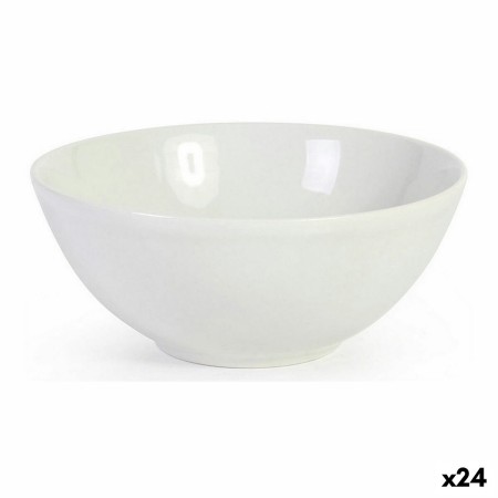 Ciotola La Mediterránea Monaco Bianco Ceramica 16 x 7 cm (24 Unità)